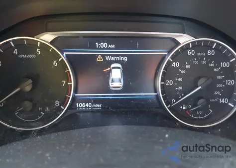 2025 Nissan Altima Sv Fwd from USA, damaged, VIN 1N4BL4DV8SN401529